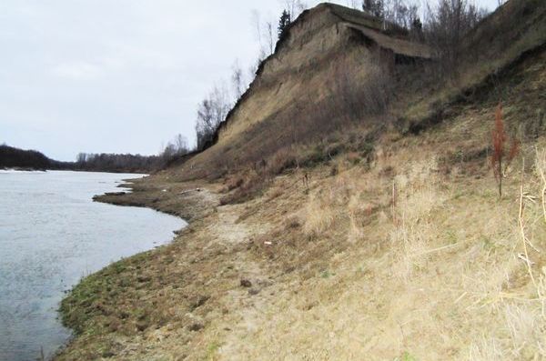 Вид на Кулайку с правого берега реки Чая