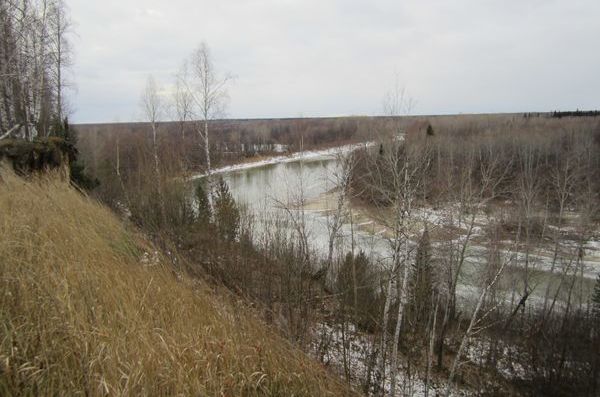 Вид с Прорвинского яра на юго-запад