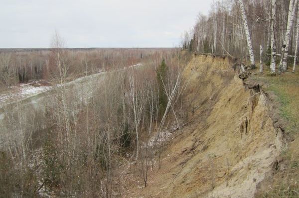 Вид с Прорвинского яра на северо-запад